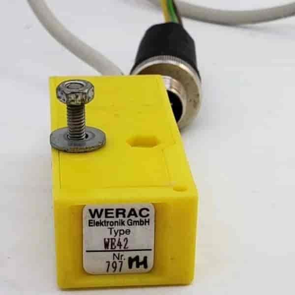 سنسور **PHOTOCELL SHUTTLE WERAC RECEIVER WE-42