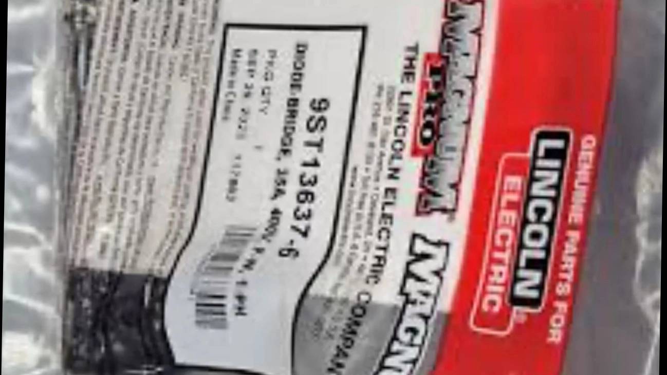 Lincoln OEM Diode Bridge Rectifier 35A 800V (9ST13637-5 / T13637-5) دیود پل دستگاه لینکلن اصلی