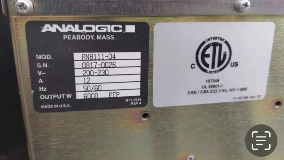 منبع تغذیه AN8111-04